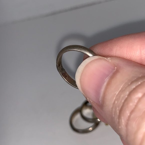 3 1/4 2.5mm Sterling Silver Plain Band Ring - Picture 7 of 9